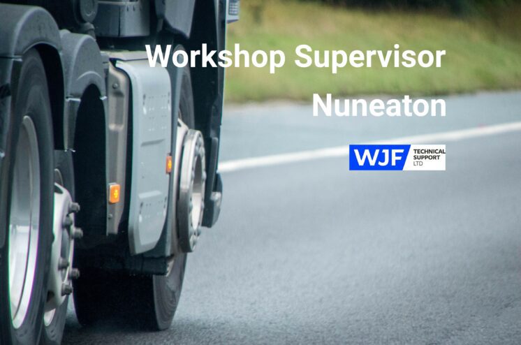 Workshop Supervisor Nuneaton