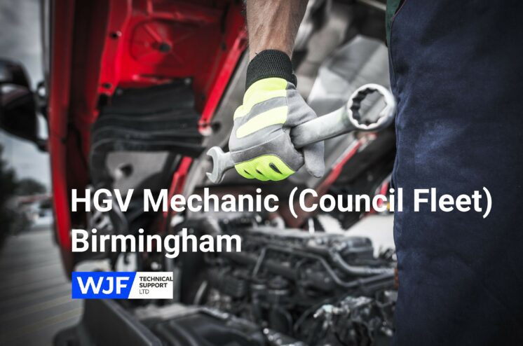 HGV Mechanic (Municipal Fleet) – Birmingham